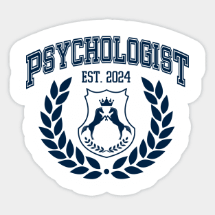 College Psychology Graduation | Psychologist 2024 Sticker